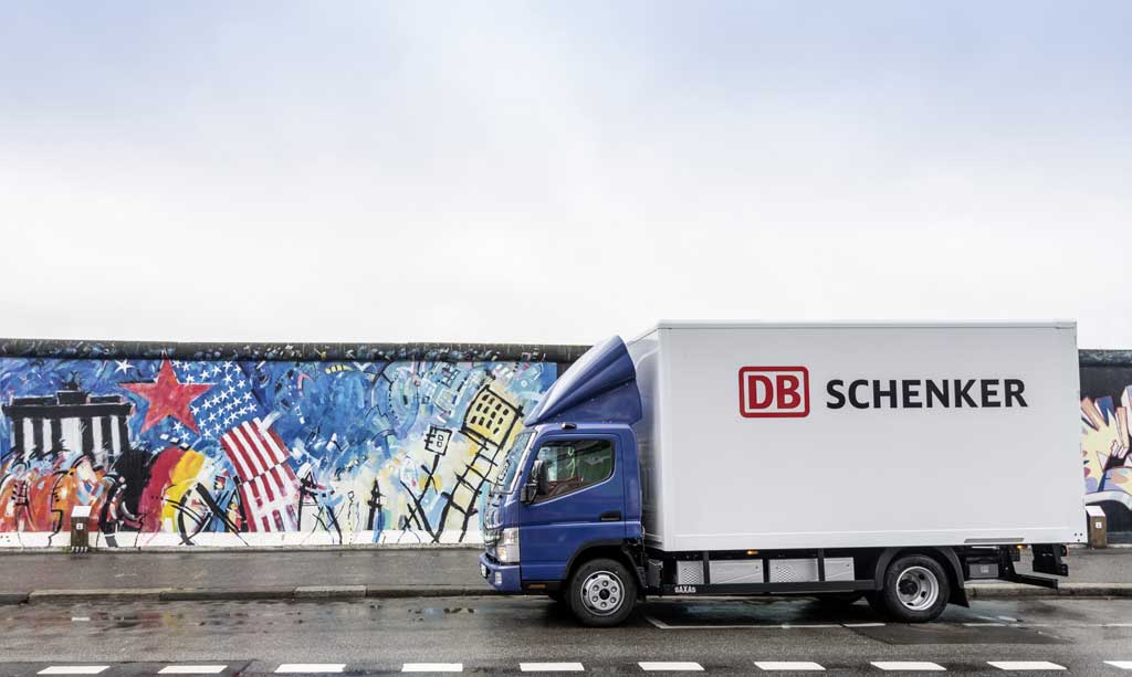 Prueba del Fuso eCanter por las calles de Berlín