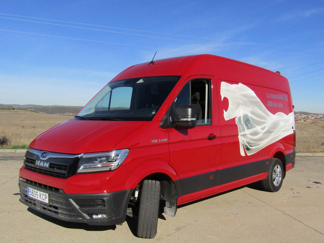 Prueba MAN TGE 3.140 furgón