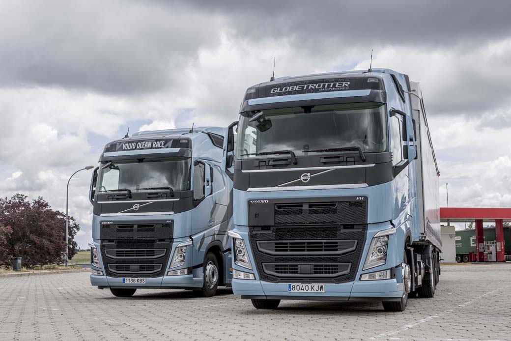 Volvo FH 460 GNL versus Diésel