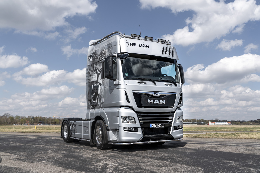 MAN TGX The Lion el león de 640 CV