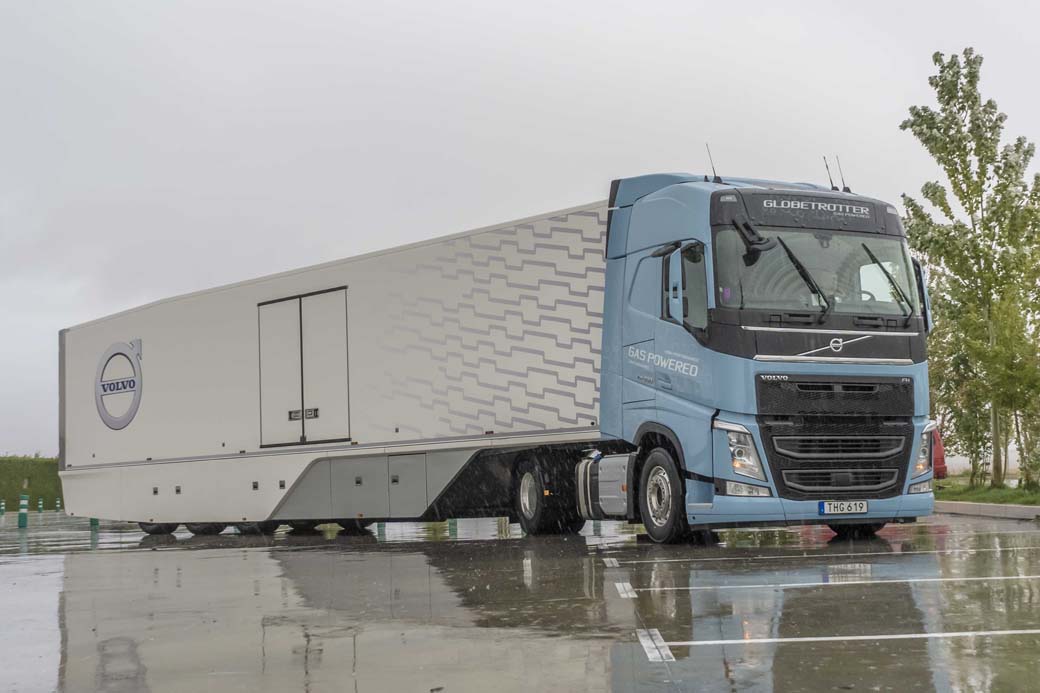 Prueba especial consumo largo recorrido Volvo FH 460 Globetrotter GNL