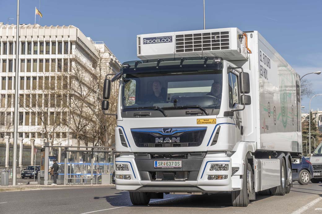 Prueba MAN eTGM 360 6X2 eléctrico “cero emisiones”