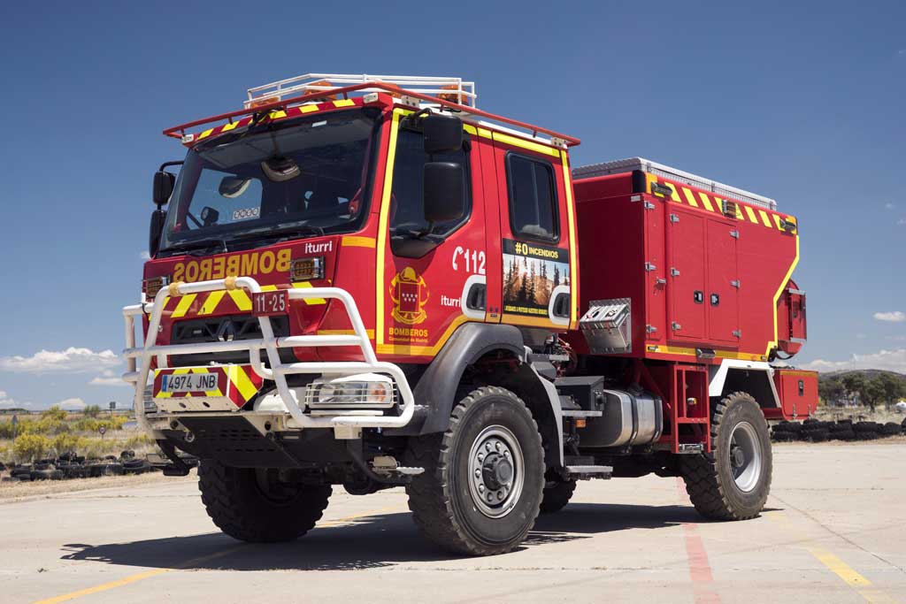Renault Trucks Serie D y Serie K luchan juntos contra el fuego