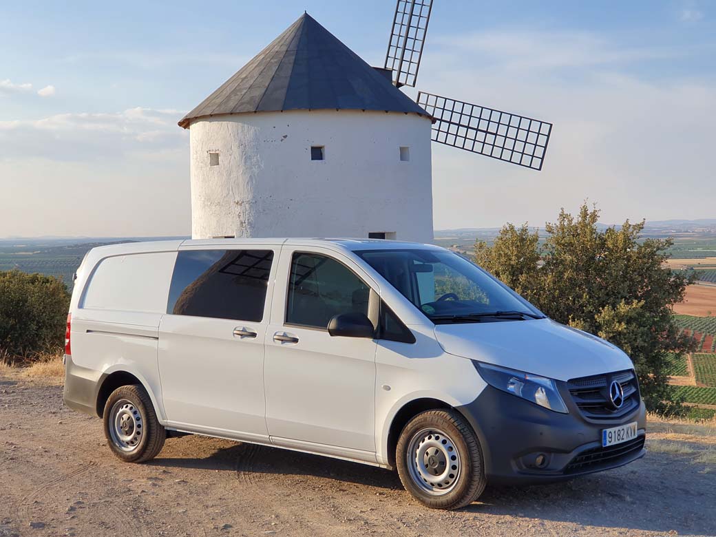 Prueba Mercedes Vito 114 CDI Mixta
