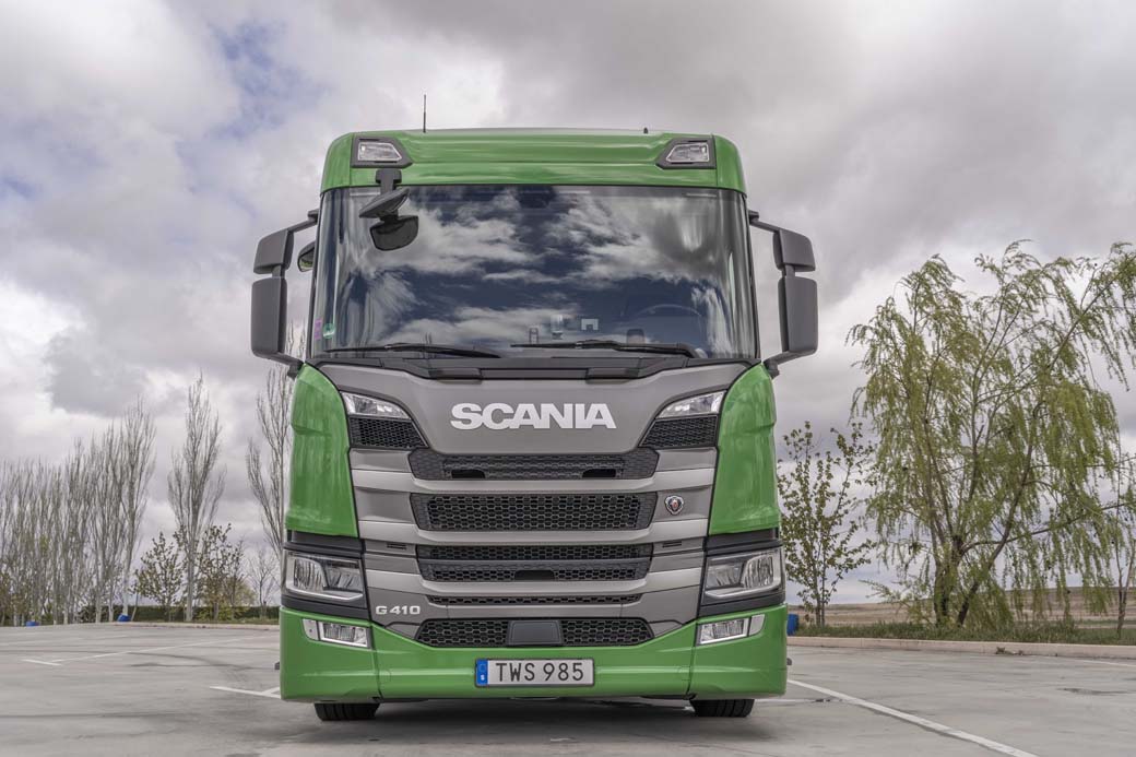 Prueba tractora Scania G410 GNL (Gas Natural Licuado)