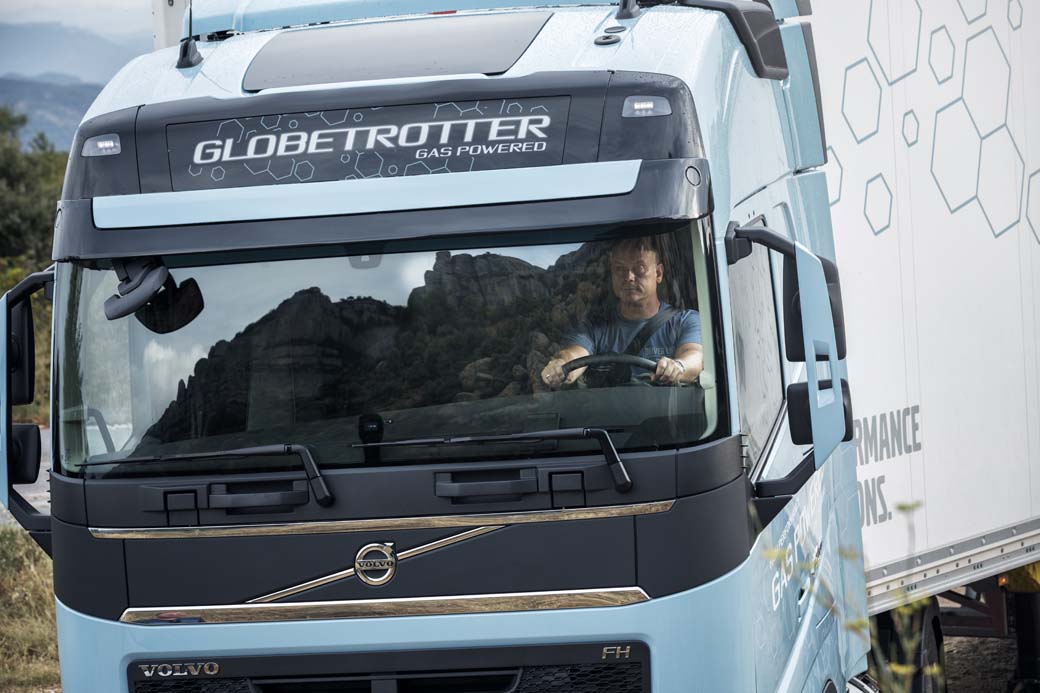 Video prueba Gama Volvo Trucks FH y FM gas natural 420 CV y 460CV.