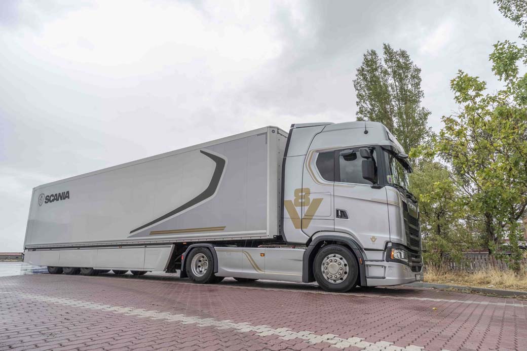 Prueba consumo Scania S 650 V8 Edition 50 Aniversario