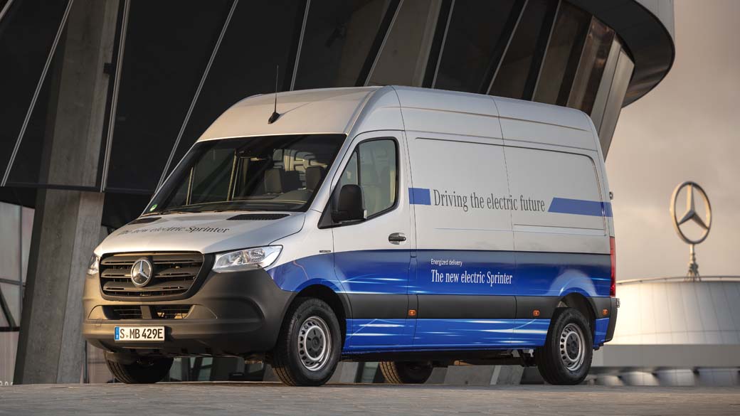 Llega la furgoneta eSprinter eléctrica cero emisiones de Mercedes Benz Vans
