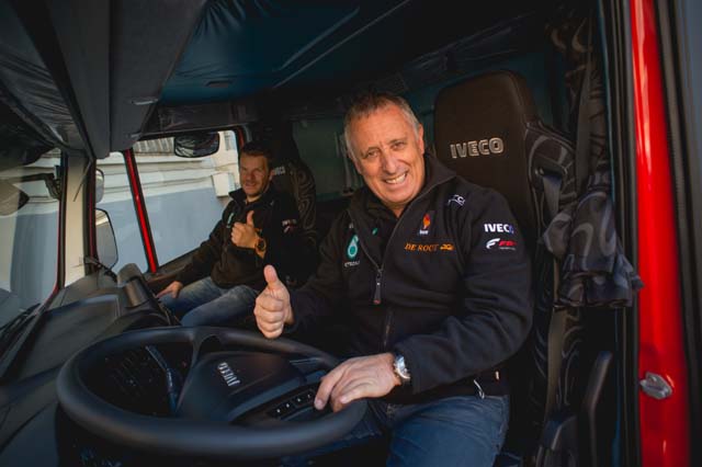 Pep Vila en el Dakar 2015 con su Iveco Trakker