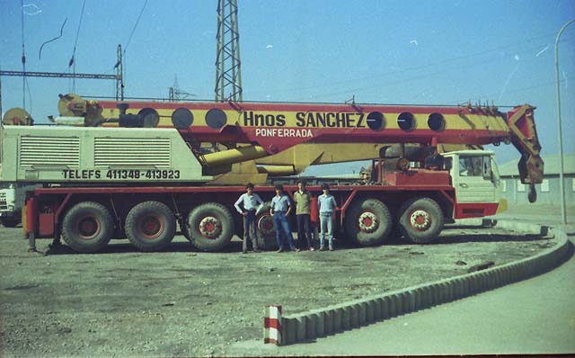 Grúas Hermanos Sánchez de Ponferrada