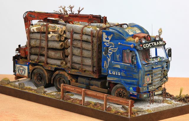 Scania Streamline forestal