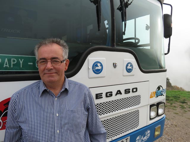 Rogelio memoria del transporte en El Bierzo