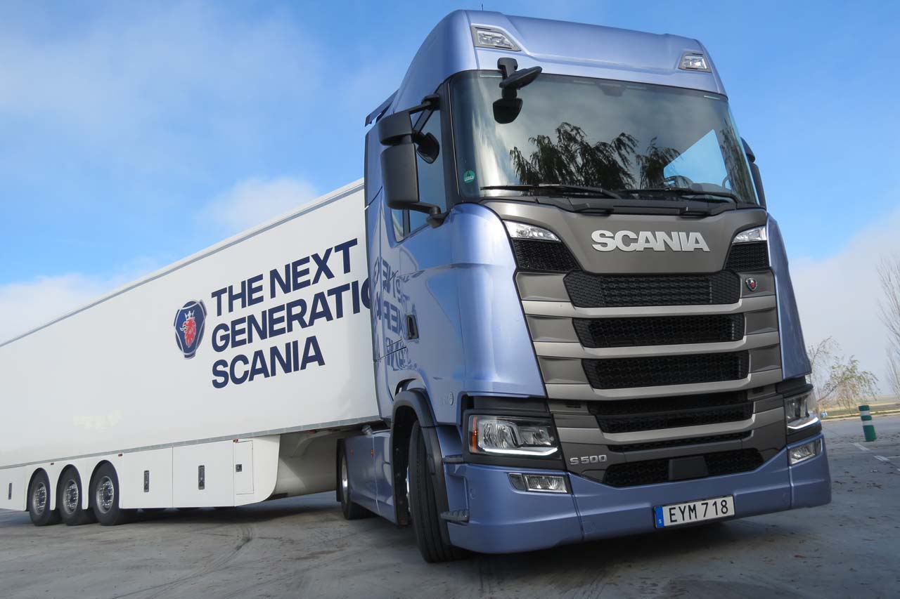 Prueba consumo Scania S 500 Highline Euro 6