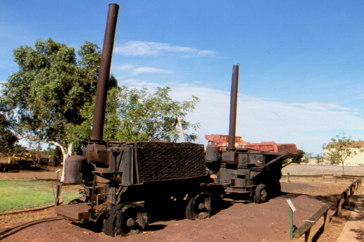 Los Road Train mineros en Australia