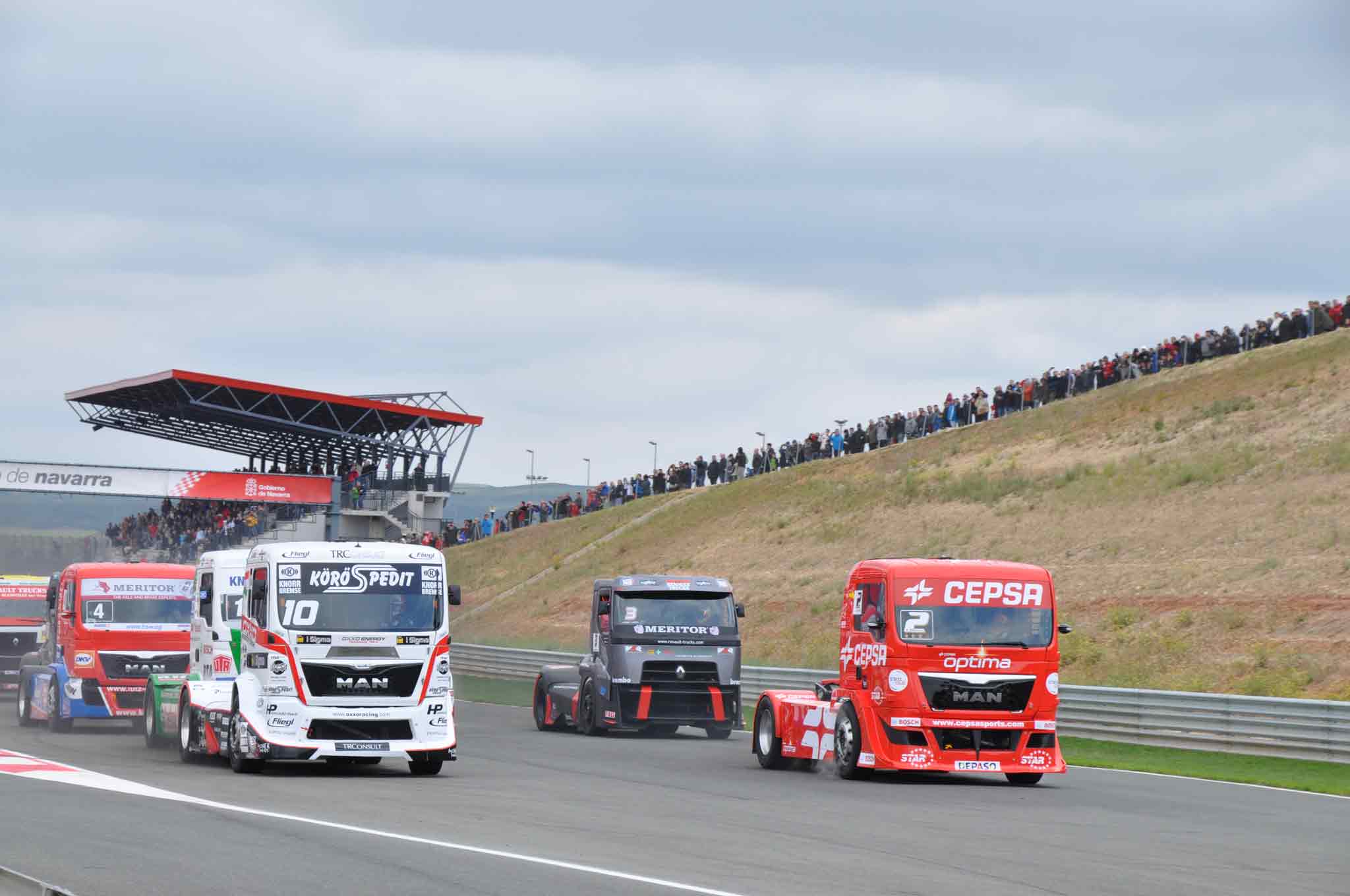 GP Navarra Carreras de camiones en el Circuito de los Arcos