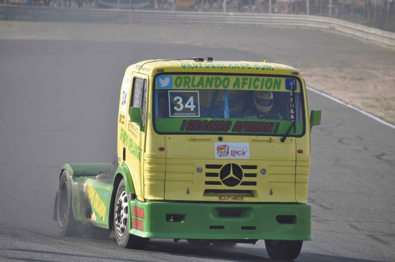 Carreras de camiones en el Gran Premio Jarama 2014