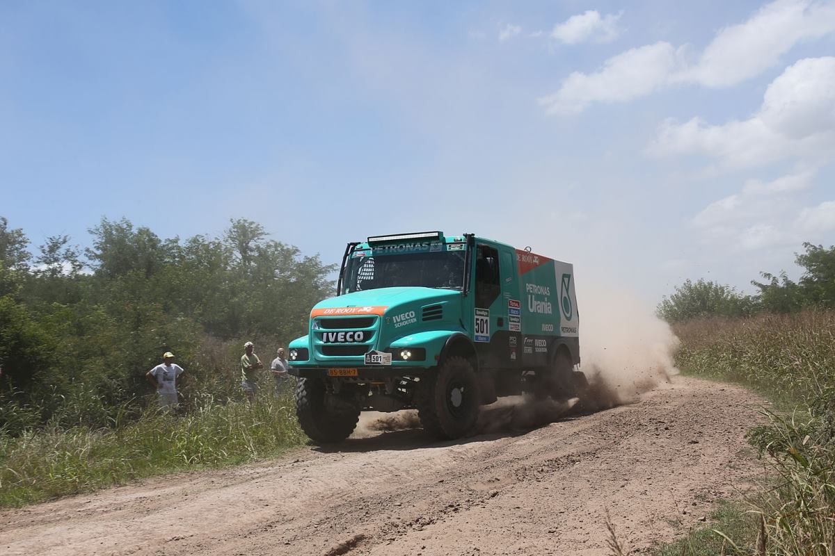 Camiones en el Dakar 2015: Inicio de la carrera