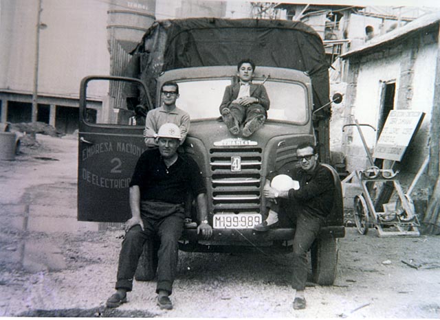 Un Thames Trader, antecesor de los Ebro, perteneciente al parque móvil.