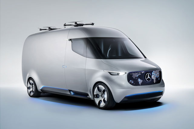 Mercedes-Benz Vision VAN, el futuro del reparto urbano