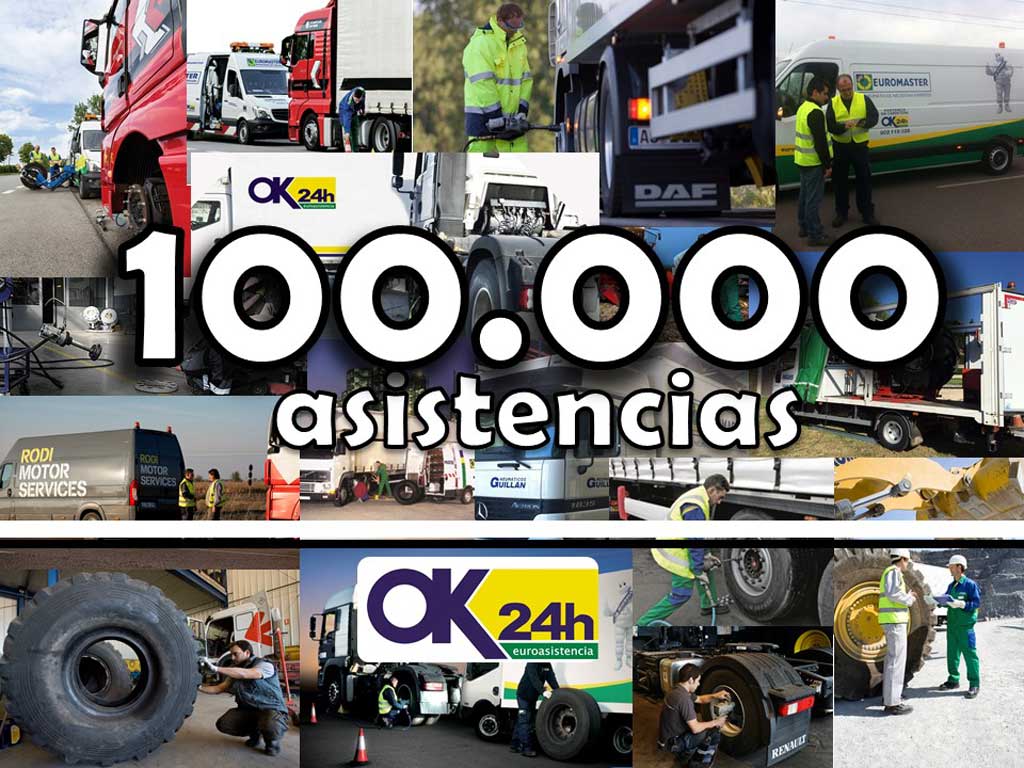 100.000 asistencias de OK24 horas