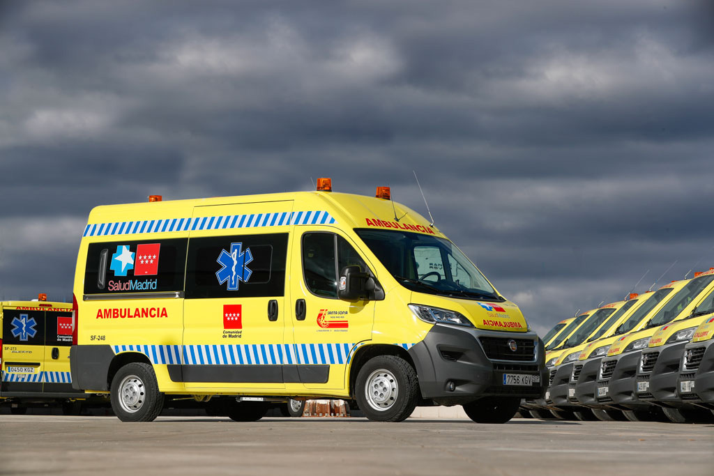 Transporte Sanitario de Madrid apuesta por Fiat