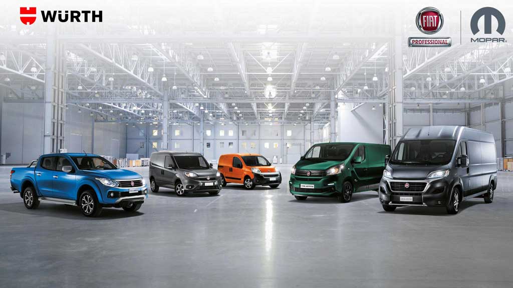 Fiat Professional regala un pack Würth