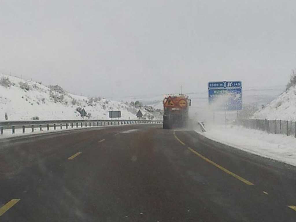 Nevadas carreteras