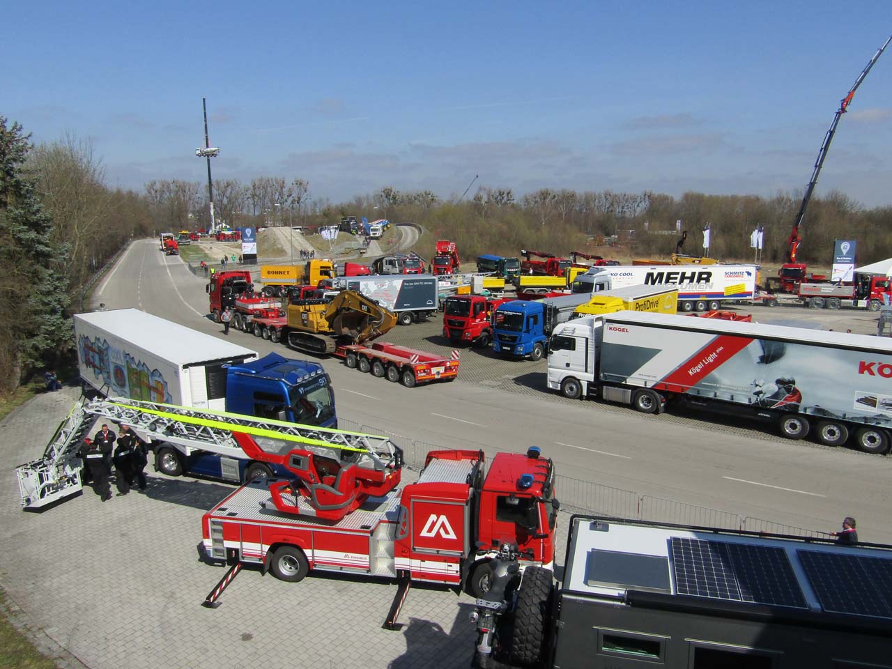 MAN crea durante algunos días algo parecido a un parque de atracciones para camioneros en sus instalaciones centrales de Dachau.