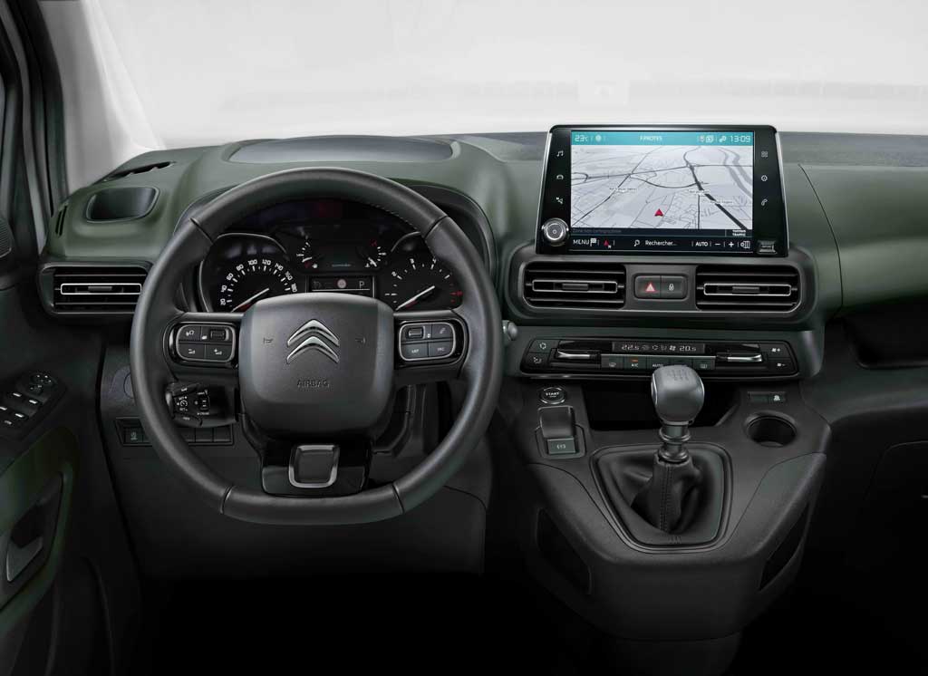 Interior del nuevo Citroën Berlingo