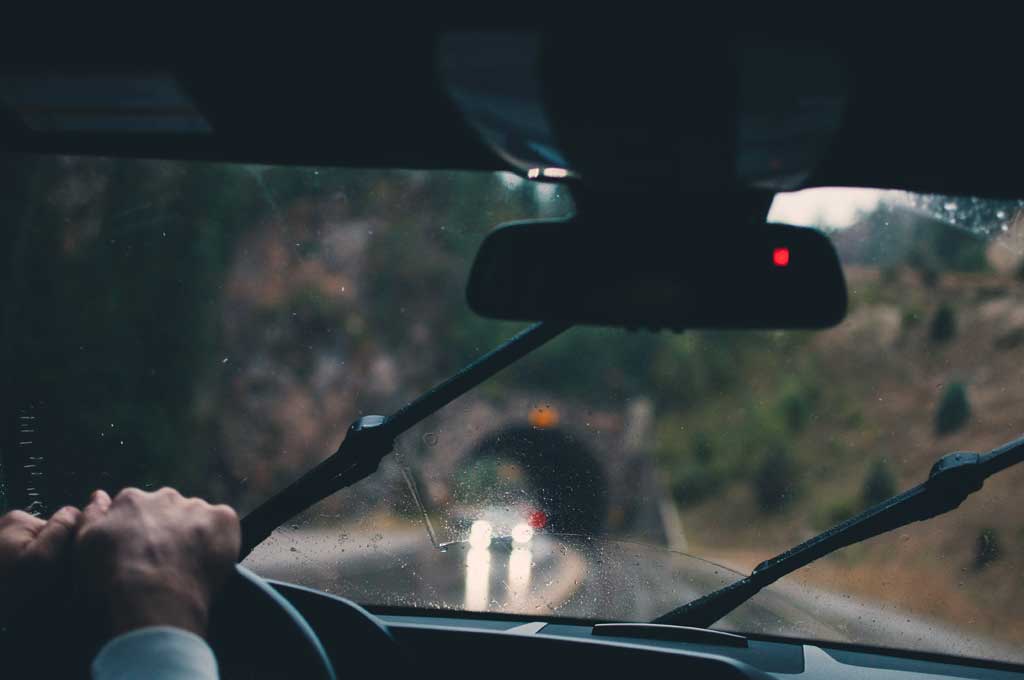 Conducción en días de lluvia