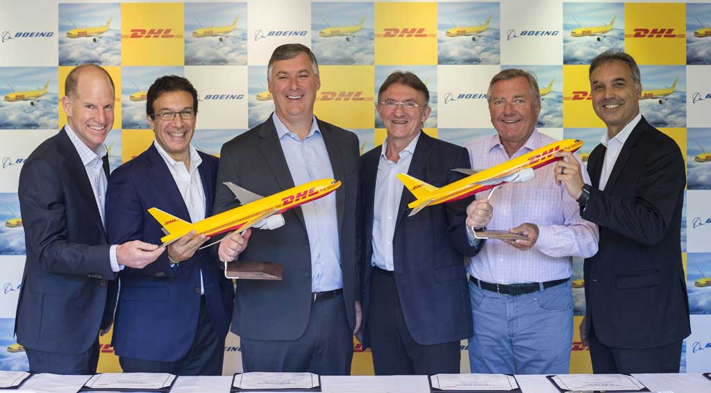 DHL compra 14 aviones Boeing