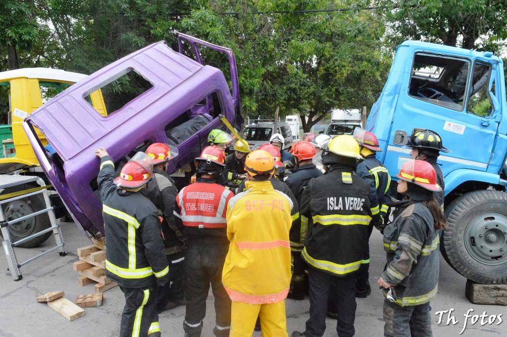 Primer taller Bomberos Voluntarios Argentina