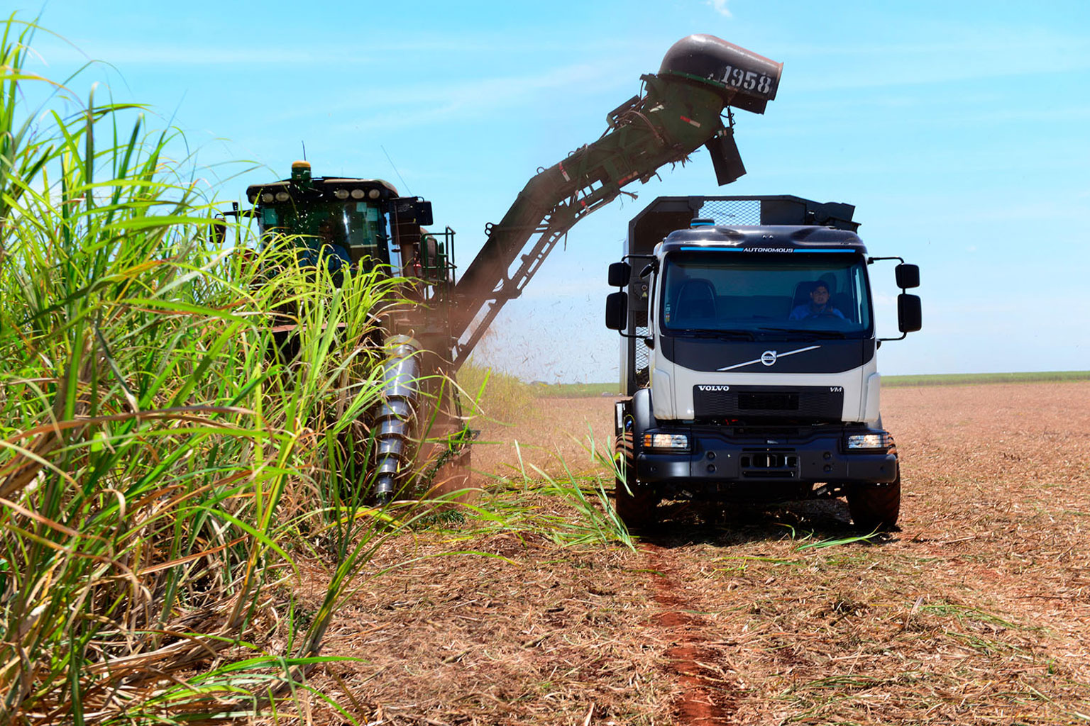 Volvo cosechas azucar