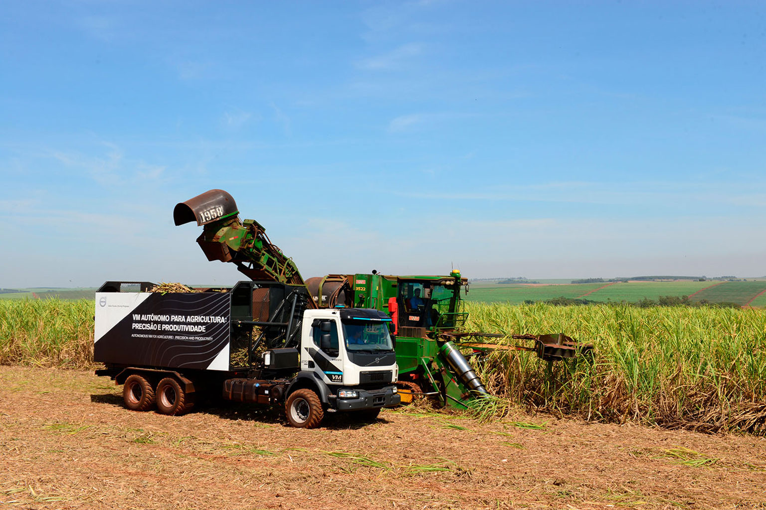 Volvo cosechas azucar