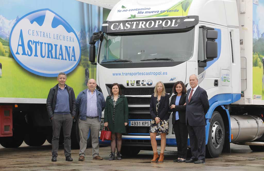 Entrega de Iveco a Central Lechera Asturiana