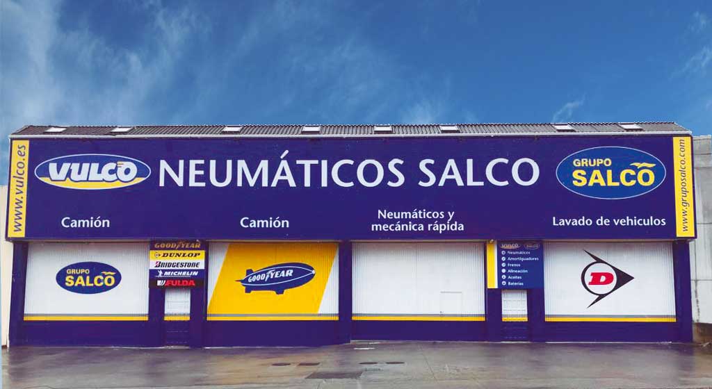 Fachada nuevo taller Vulco-Salco