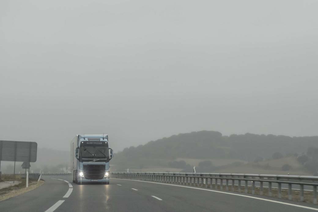 La mala climatología nos acompañó durante las dos jornadas del recorrido de casi mil kilómetros.