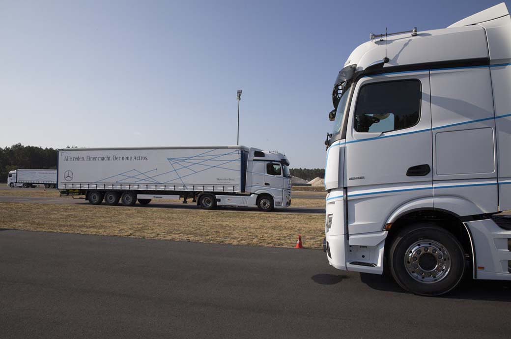 El nuevo Actros estará en fabricación a partir de Abril de 2019.