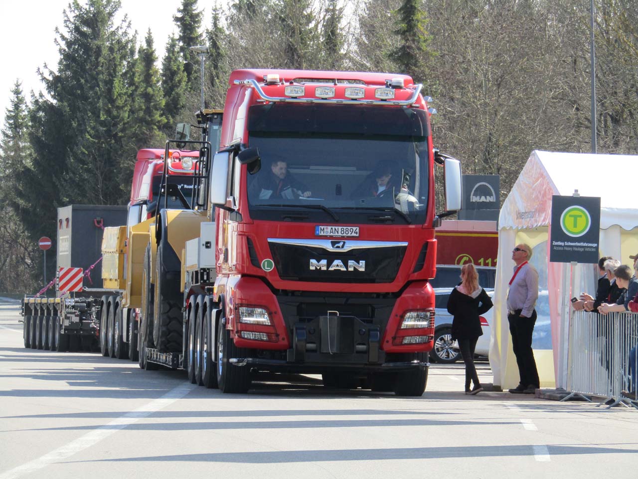 La gama MAN TGX tiene en su cúspide los modelos de transportes especiales con motor D38 de hasta 640 CV.