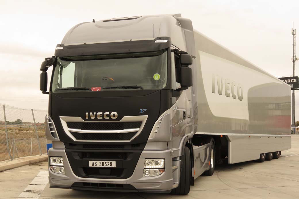 El IVECO Stralis XP de 480 CV utiliza el motor FPT Cursor 11 alimentado por gasóleo. 