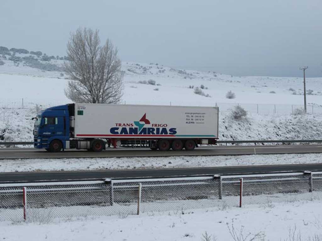 Nevadas carreteras