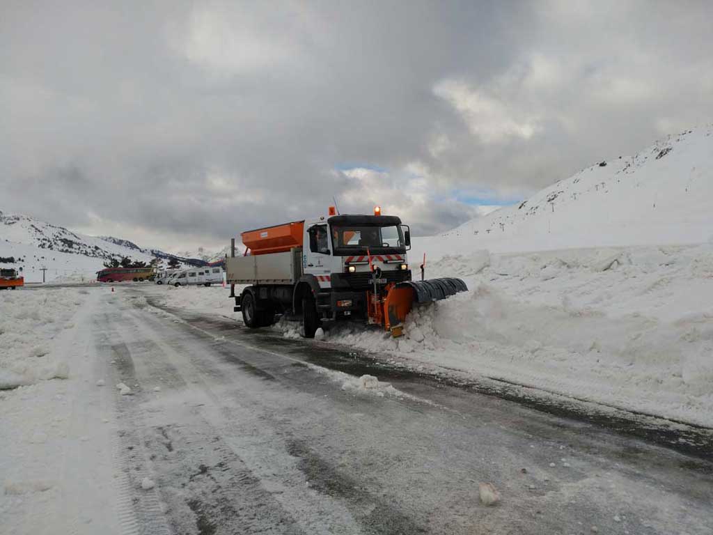 Nevadas carreteras