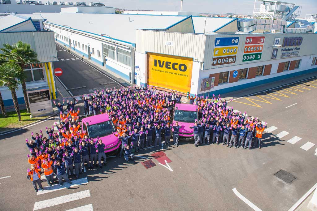 Iveco con la lucha contra el cáncer de mama