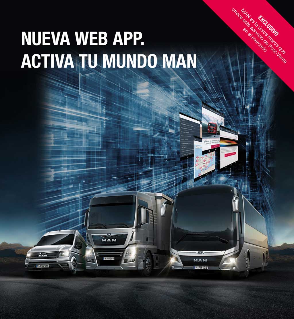 Nueva web app de MAN