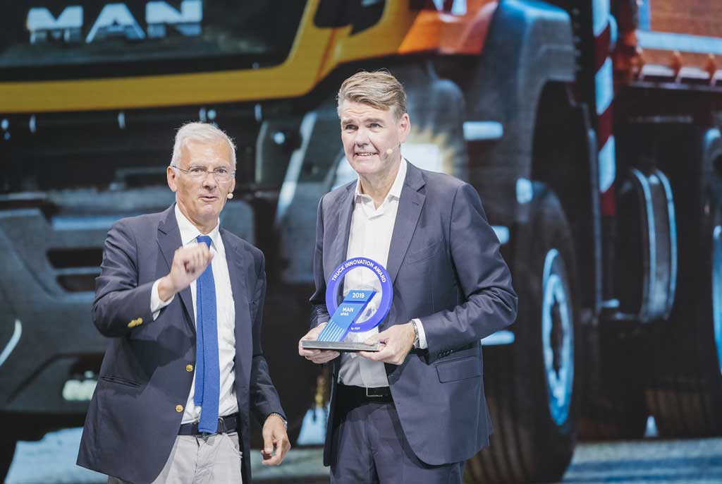 MAN recibe el Truck Innovation Award