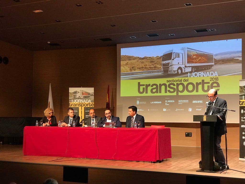 Mesa redonda de la I Jornada Sectorial del Transporte