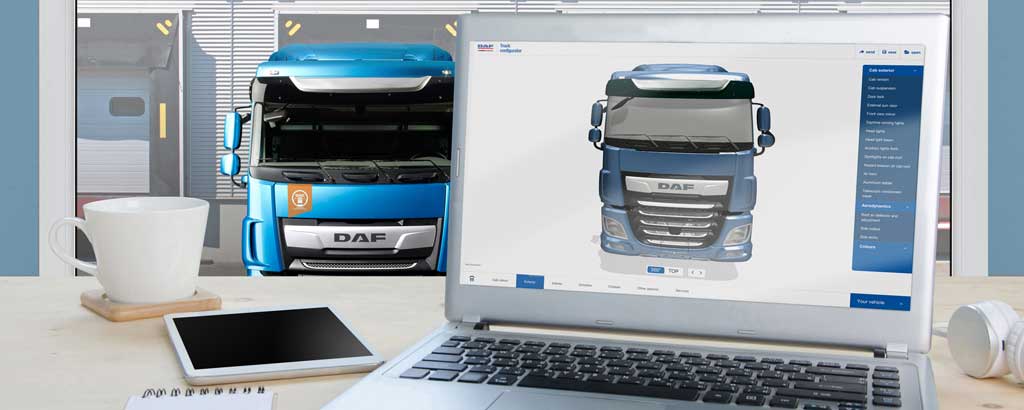 Configurador 3D de DAF