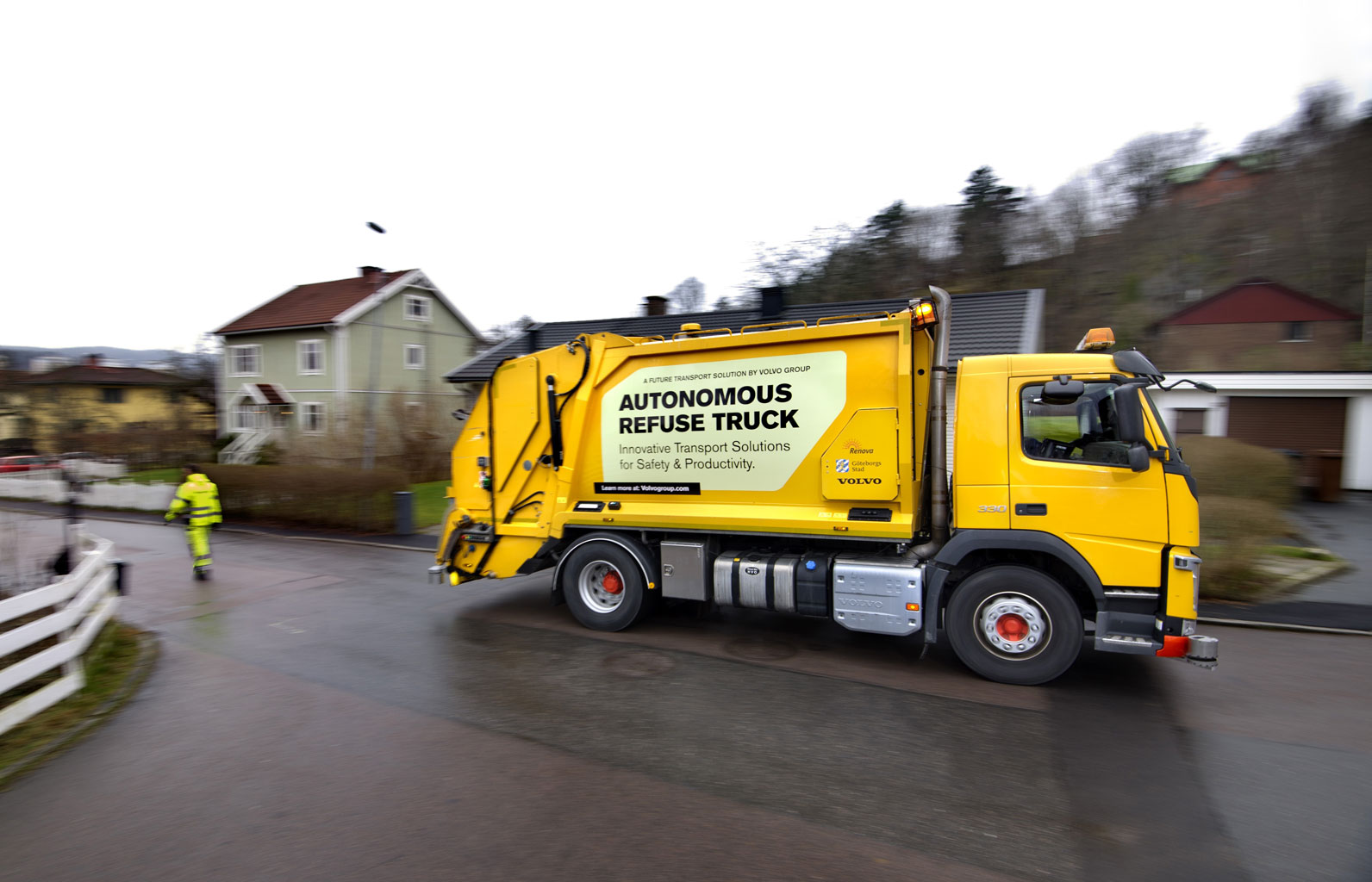 Volvo Trucks camion basura autonomo