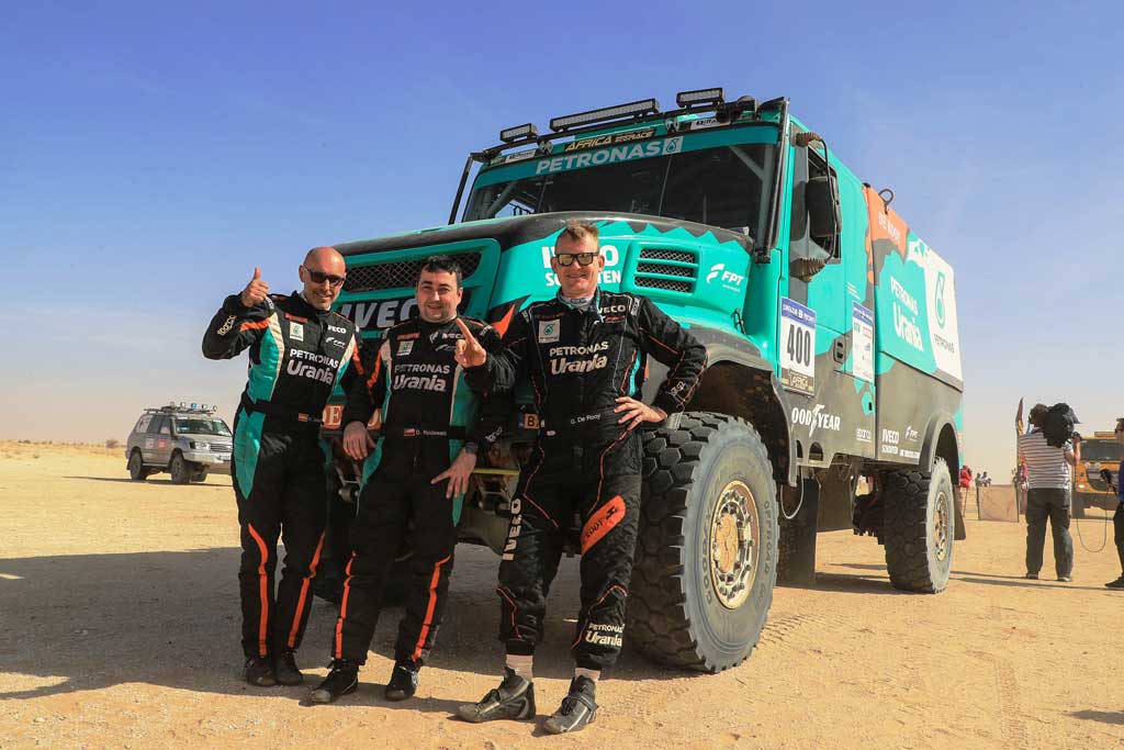 De Rooy ganador Africa Eco race 2018