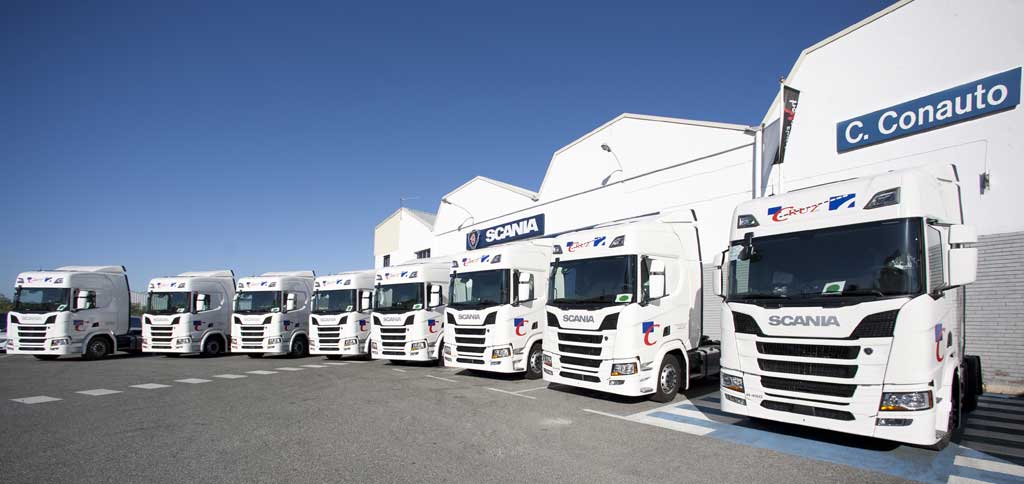 Transportes Cruz y Scania